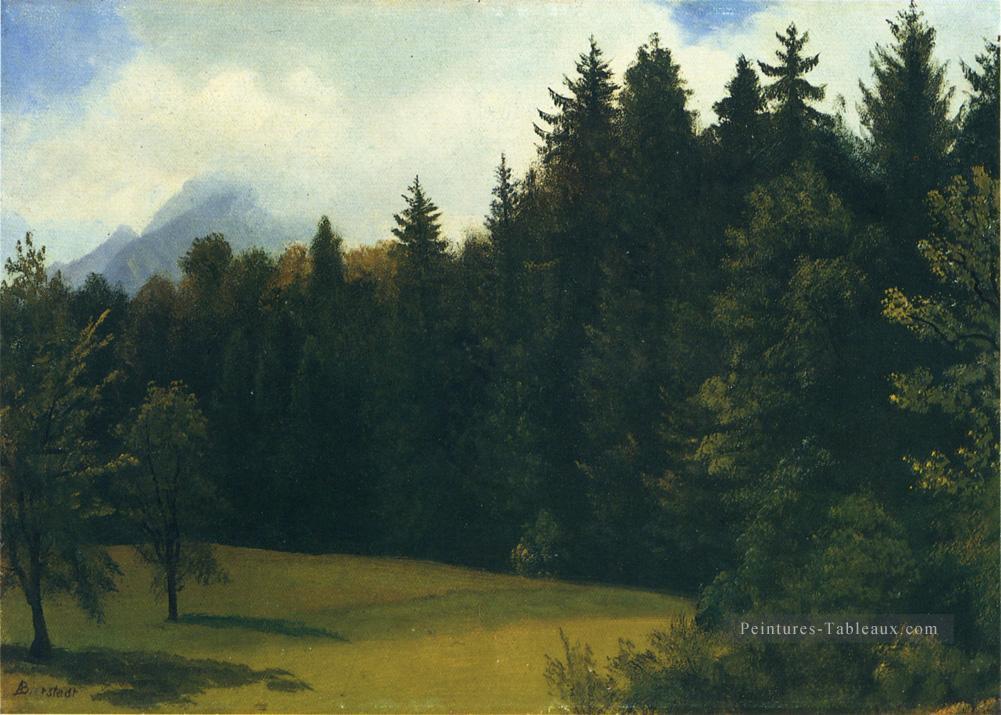 Montagne Resort Albert Bierstadt Forêt Peintures à l'huile